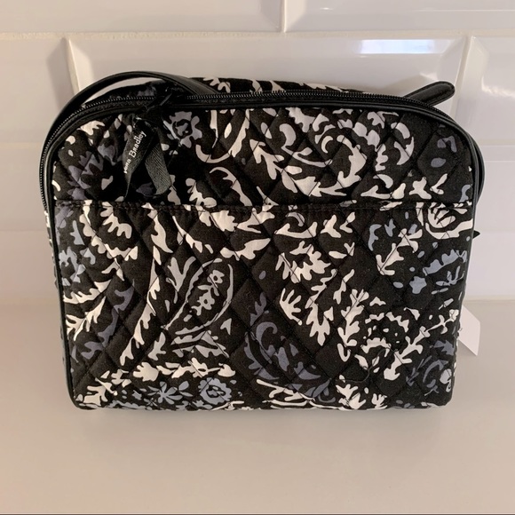 Vera Bradley Paisley Noir Trimmed Crossbody Bag - Picture 3 of 12